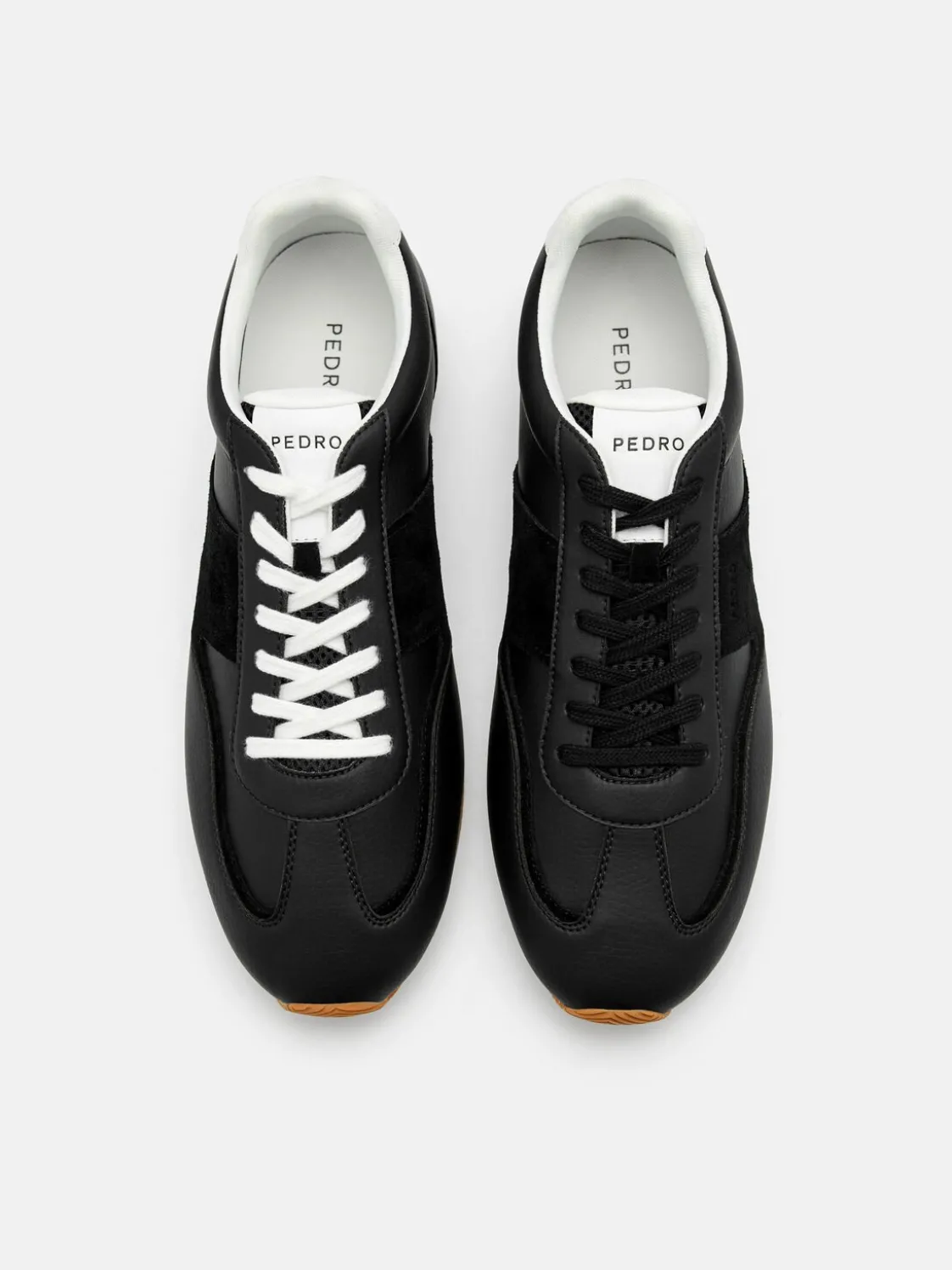 Lewis Suede Sneakers - Black