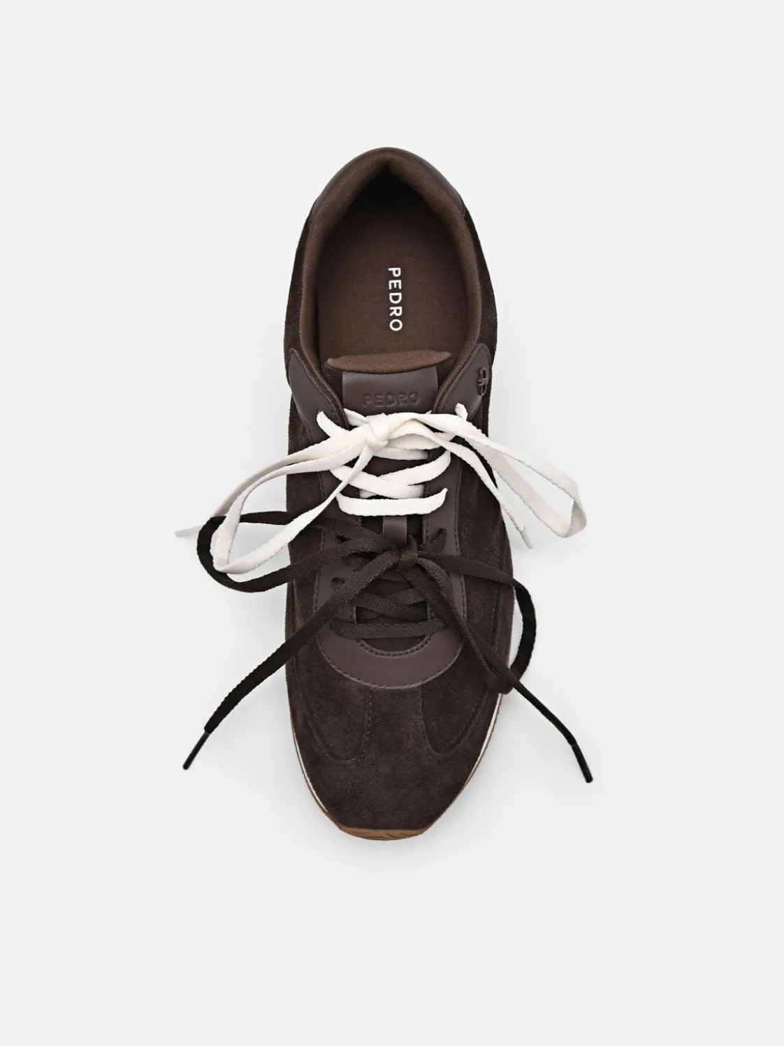 Lewis Suede Sneakers - Dark Brown