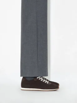 Lewis Suede Sneakers - Dark Brown