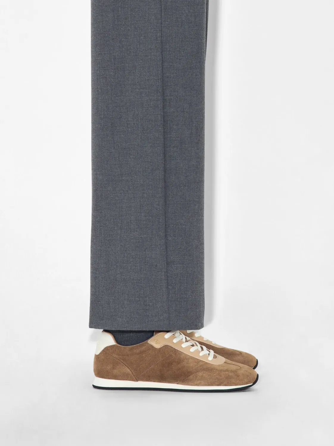 Lewis Suede Sneakers - Sand