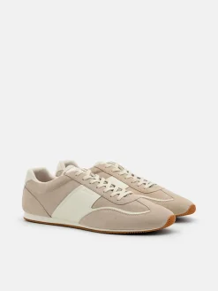 Lewis Suede Sneakers - Taupe