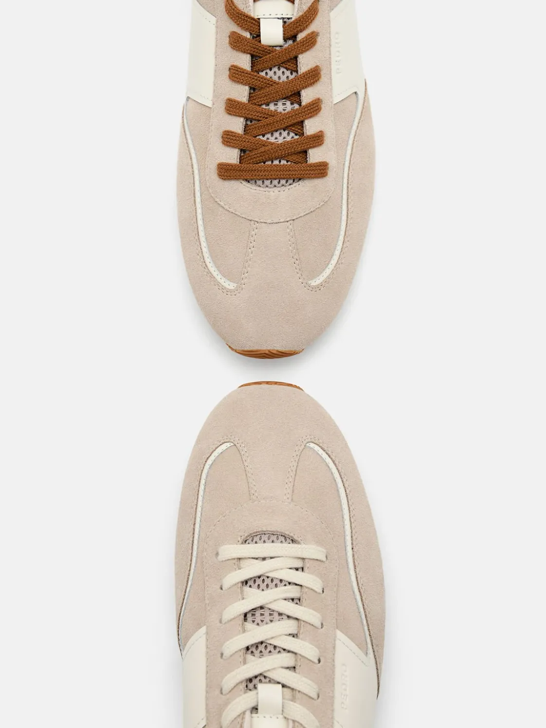 Lewis Suede Sneakers - Taupe
