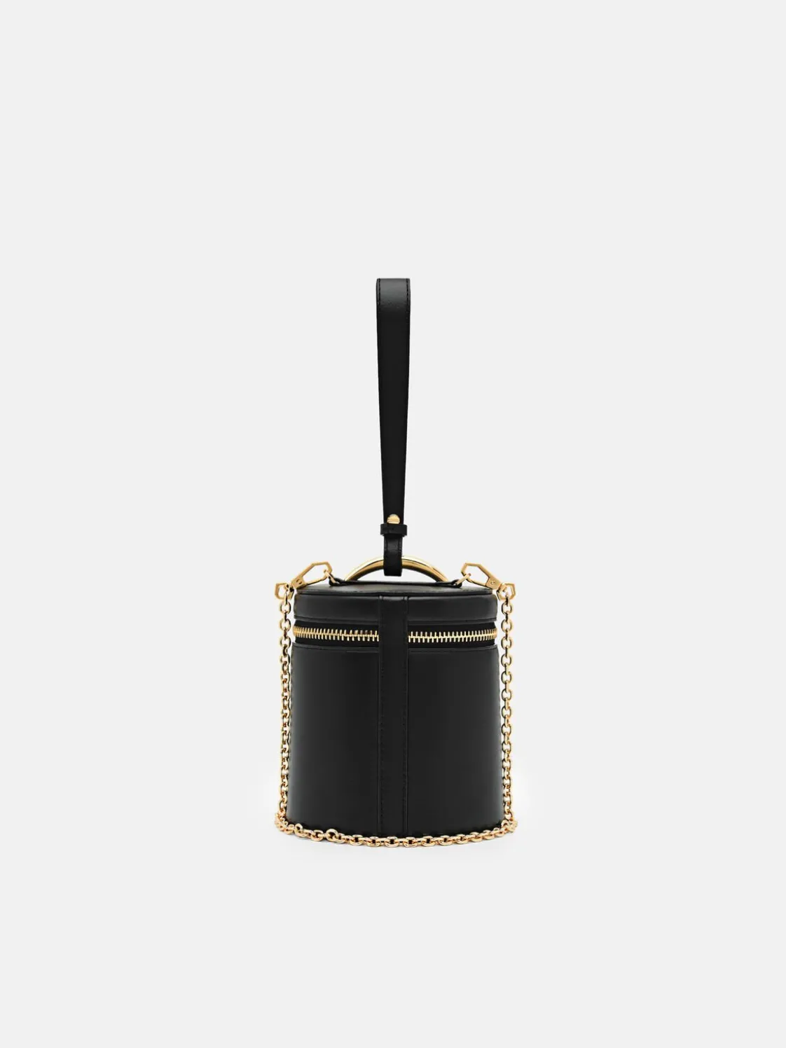 Lia Barrel Pouch - Black