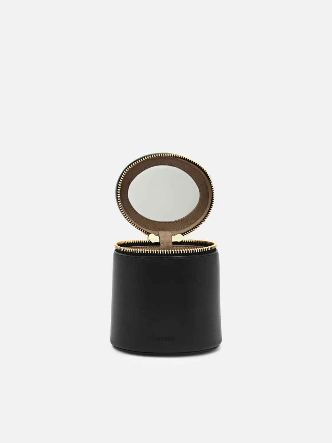 Lia Barrel Pouch - Black