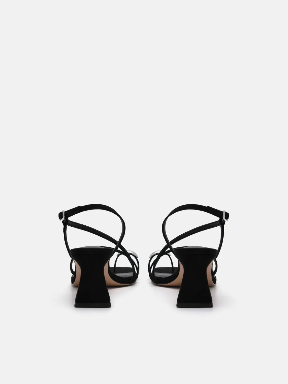 Lia Heel Sandals - Black