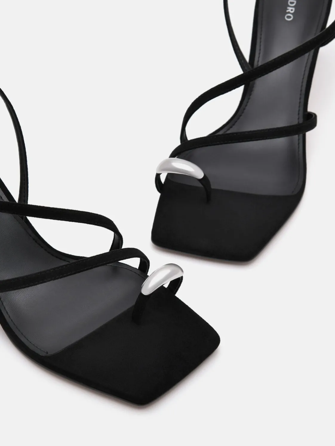 Lia Heel Sandals - Black