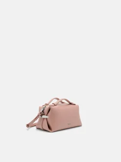 Lia Mini Bowling Bag - Nude