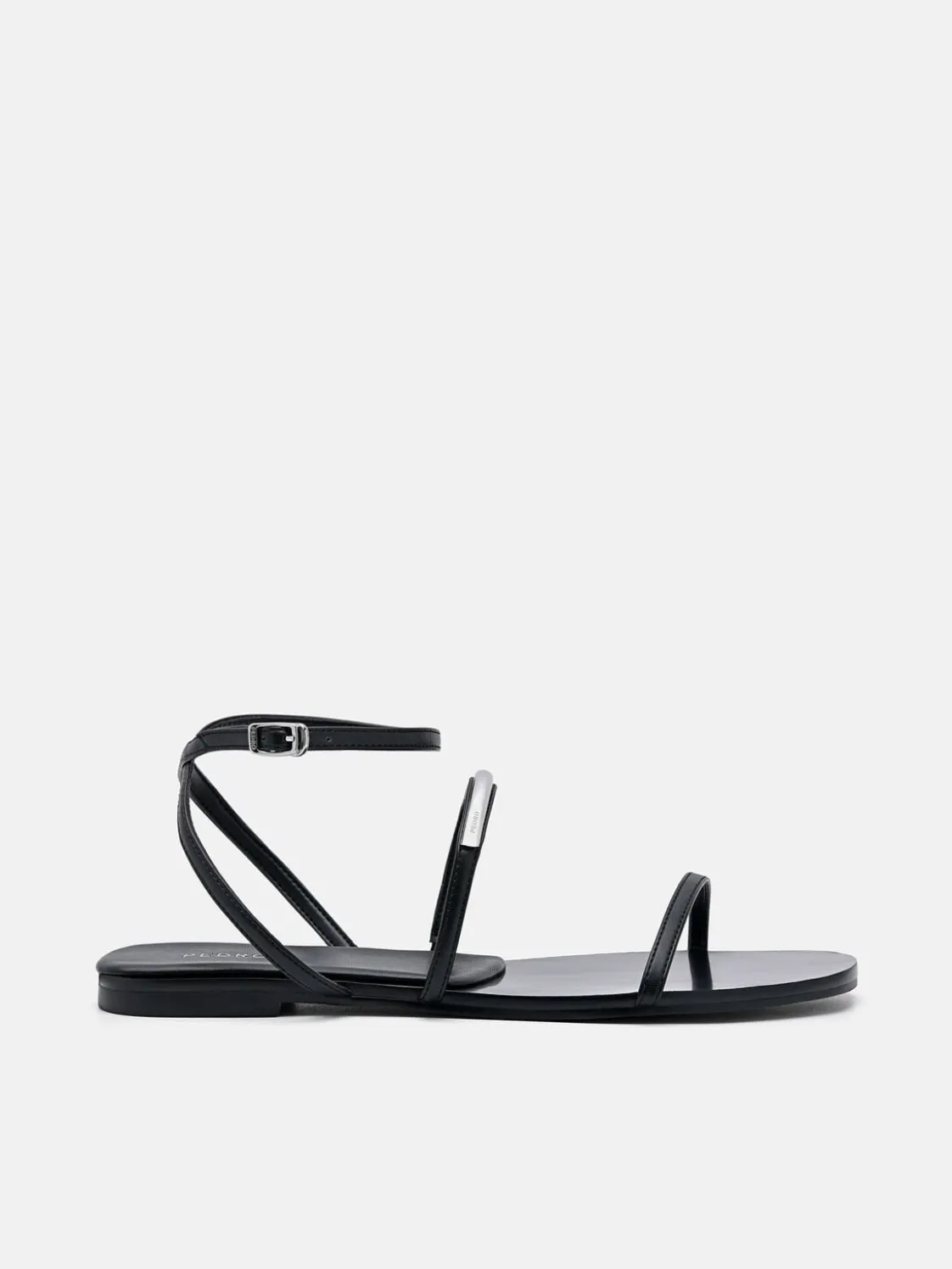 Lia Strappy Sandals - Black