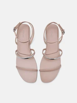 Lia Strappy Sandals - Nude