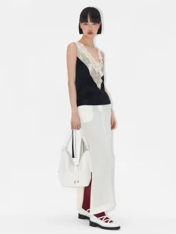 Liora Hobo Bag - Chalk