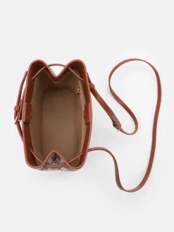 Loli Woven Bucket Bag - Multi Weave