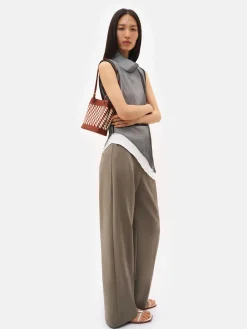 Loli Woven Bucket Bag - Multi Weave