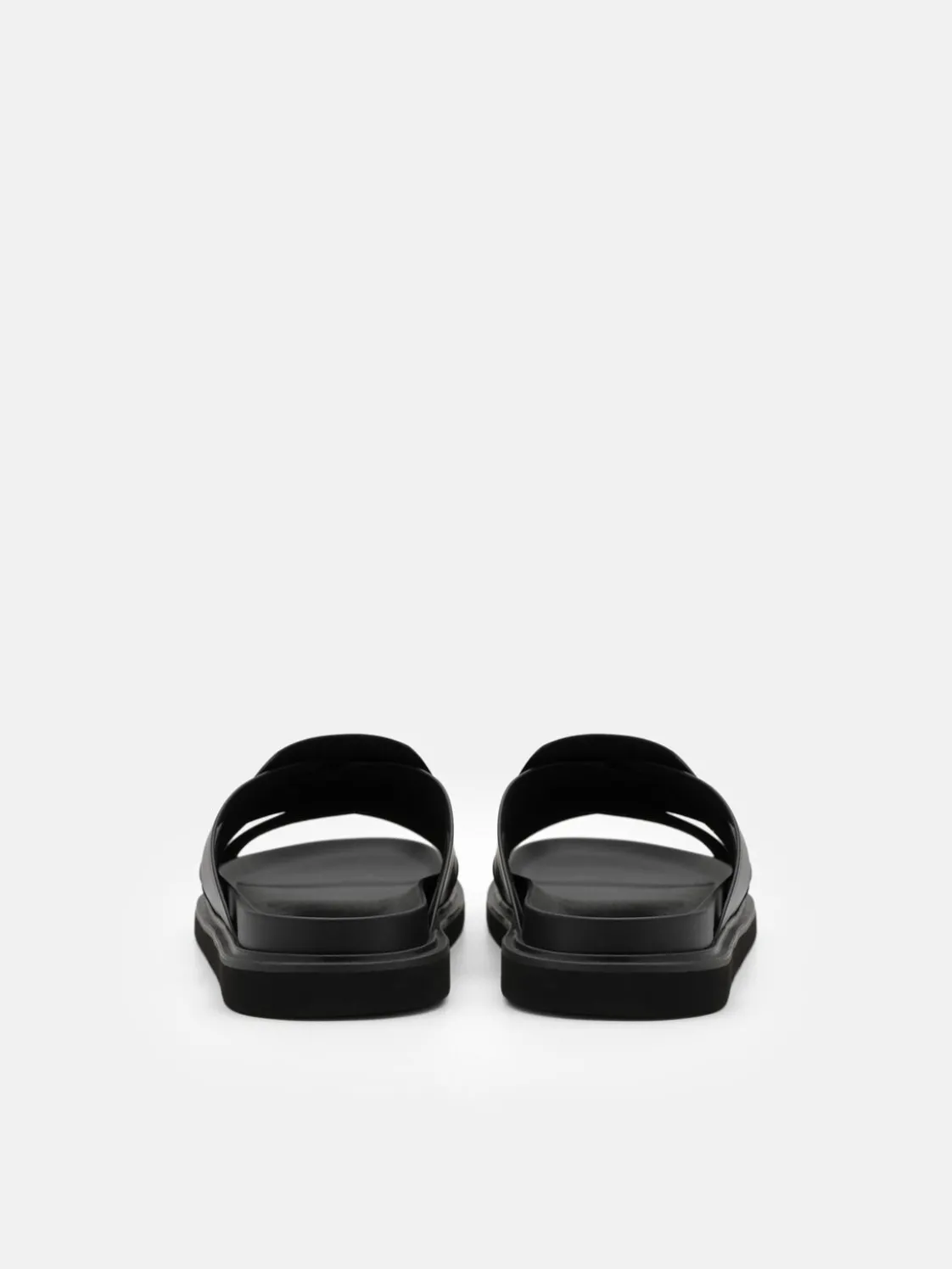 Lukas Slide Sandals - Black