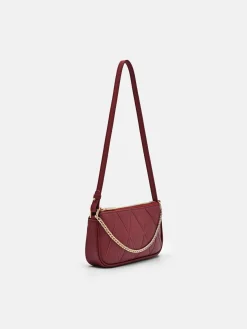Maddy Leather Pouch - Wine