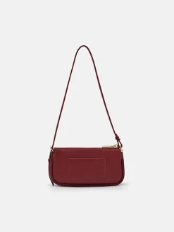 Maddy Leather Pouch - Wine