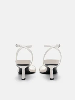 Maika Heel Sandals - Chalk
