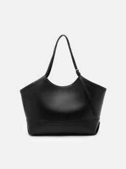 Melka Oversized Tote Bag - Black