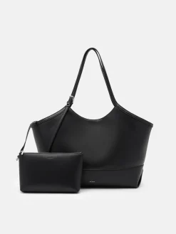 Melka Oversized Tote Bag - Black