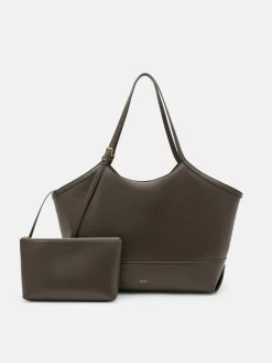 Melka Oversized Tote Bag - Olive
