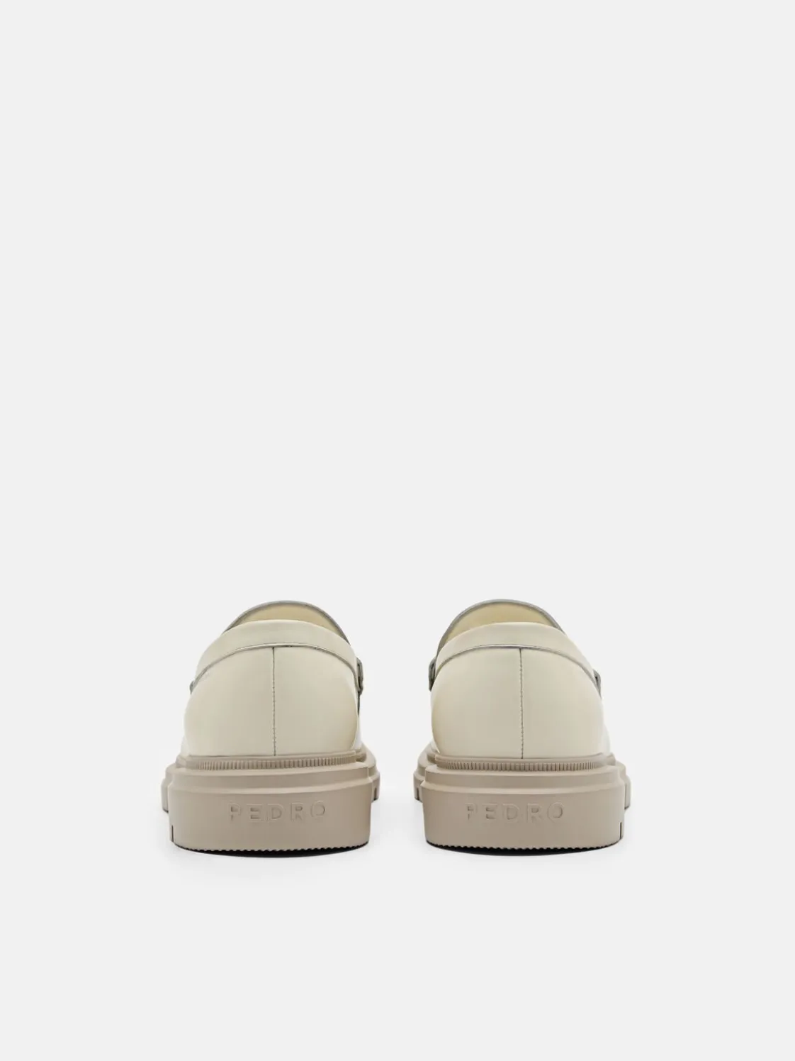 Men's Ellis Leather Loafers - Chalk