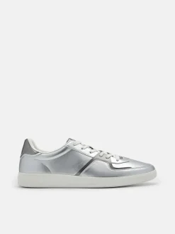 Men's Fleet Sneakers - Silver