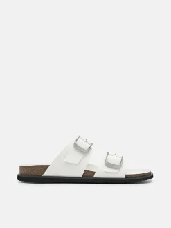 Men's Helix Slide Sandals - White
