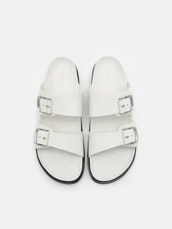 Men's Helix Slide Sandals - White