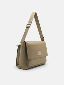 Morris Messenger Bag - Taupe