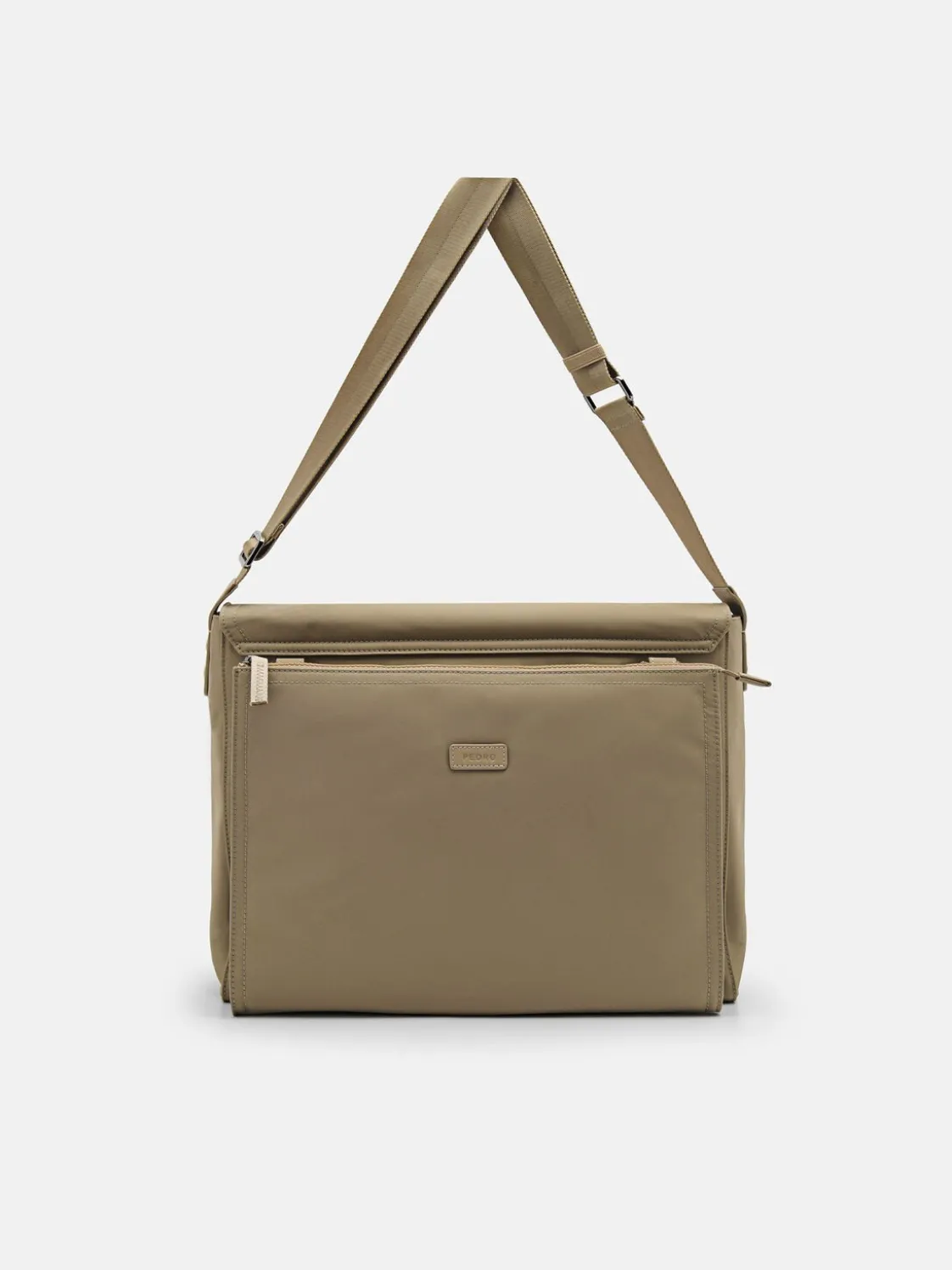 Morris Messenger Bag - Taupe