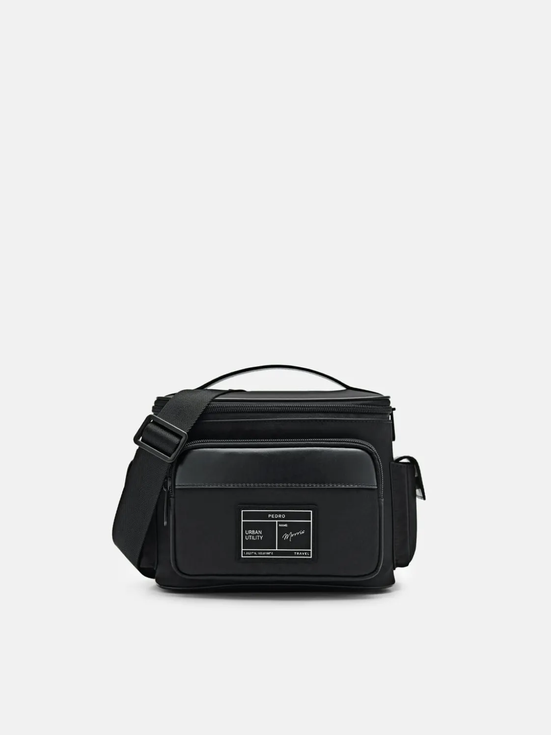 Morris Nylon Sling Bag - Black