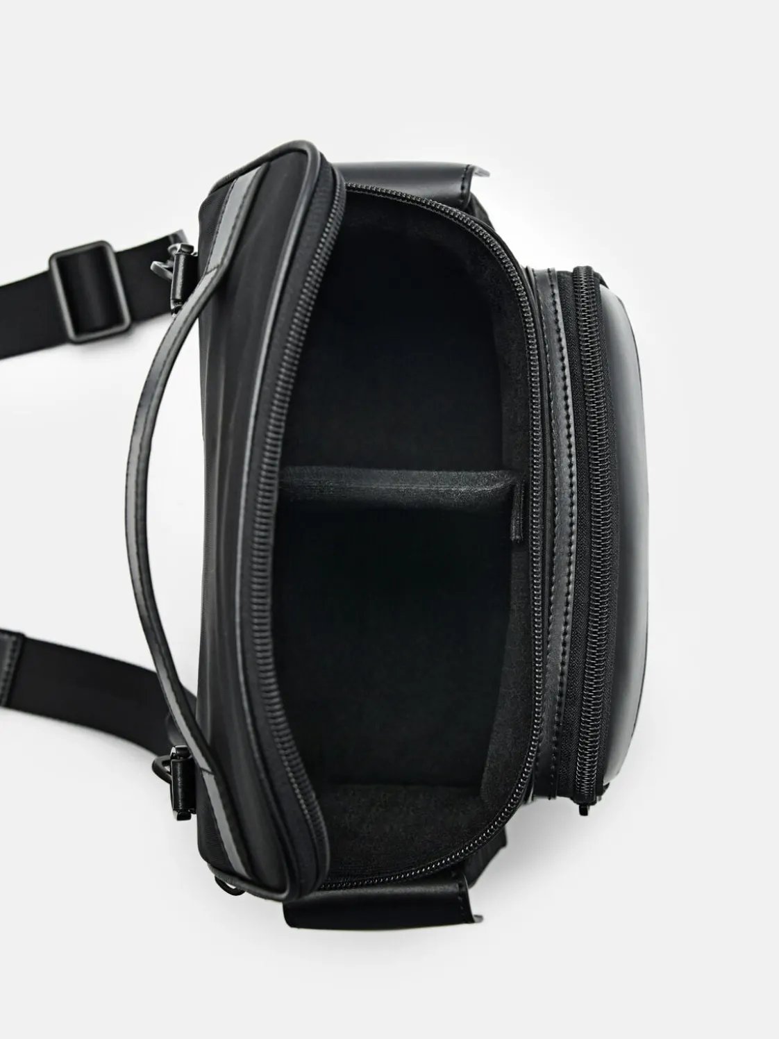 Morris Nylon Sling Bag - Black