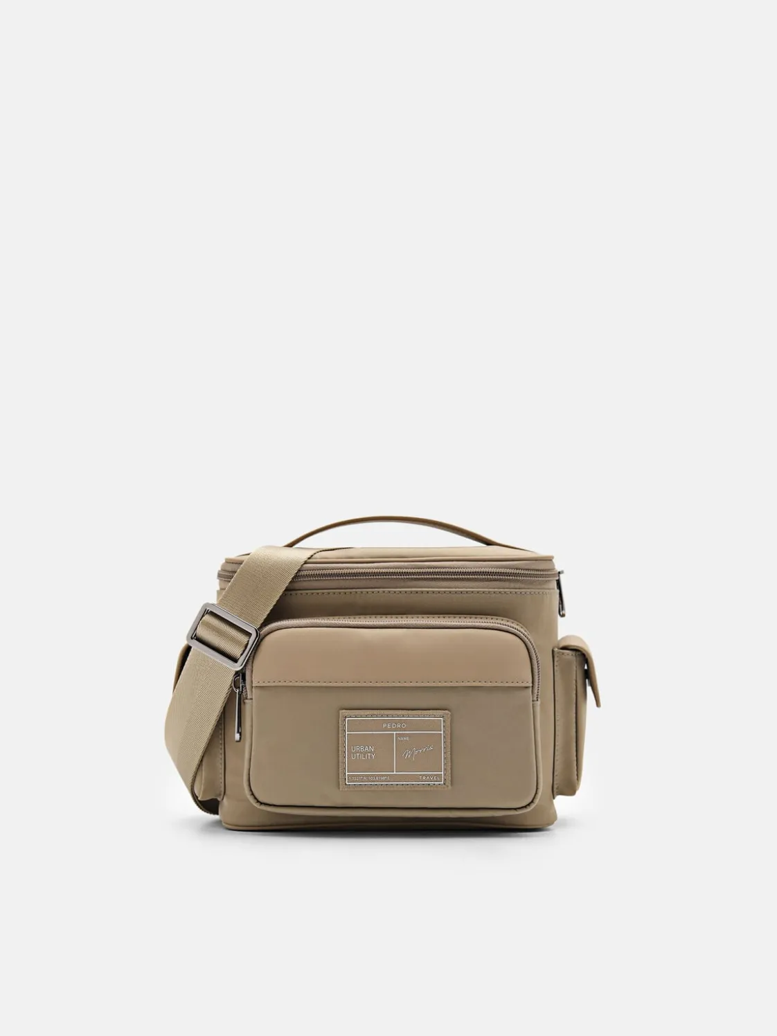 Morris Nylon Sling Bag - Taupe