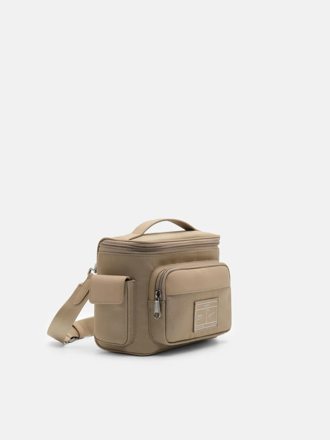 Morris Nylon Sling Bag - Taupe