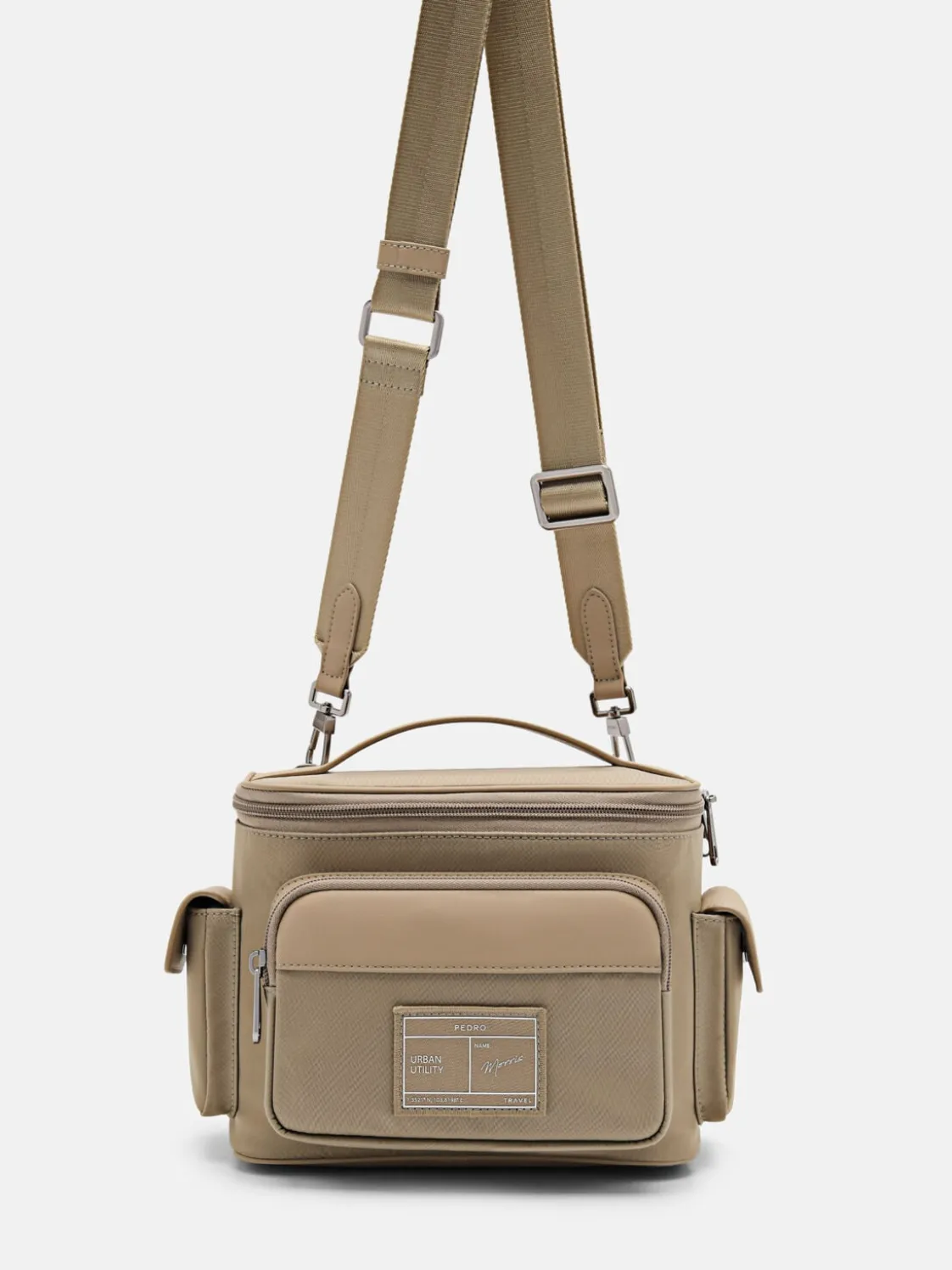 Morris Nylon Sling Bag - Taupe