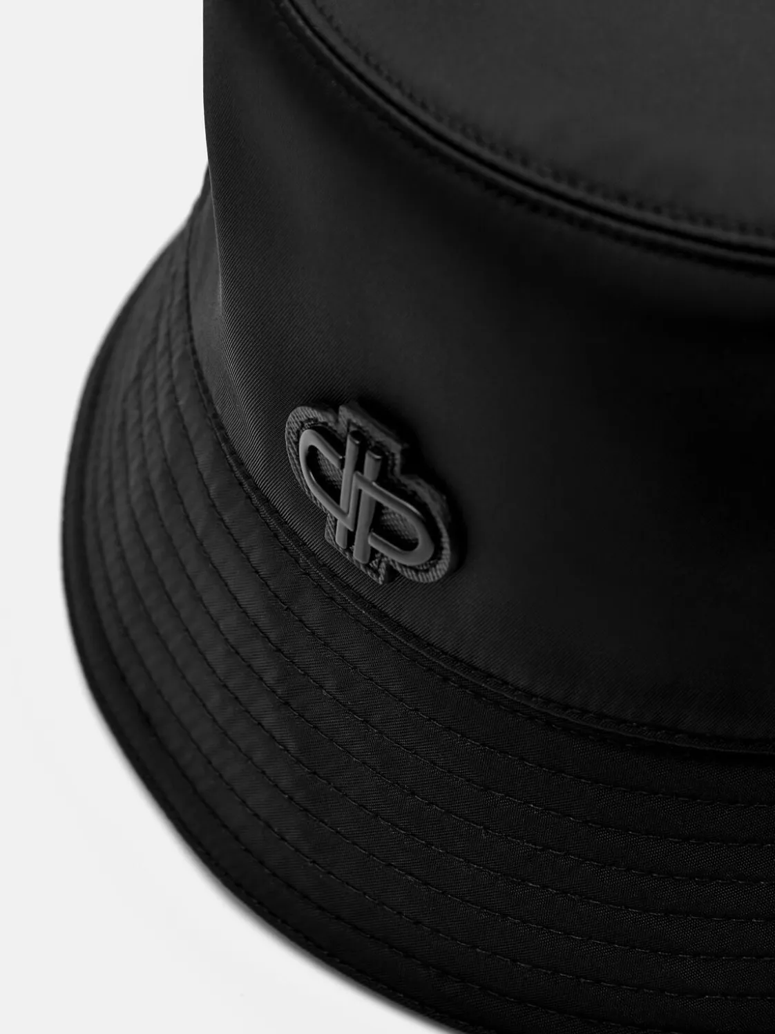 Nylon Bucket Hat - Black