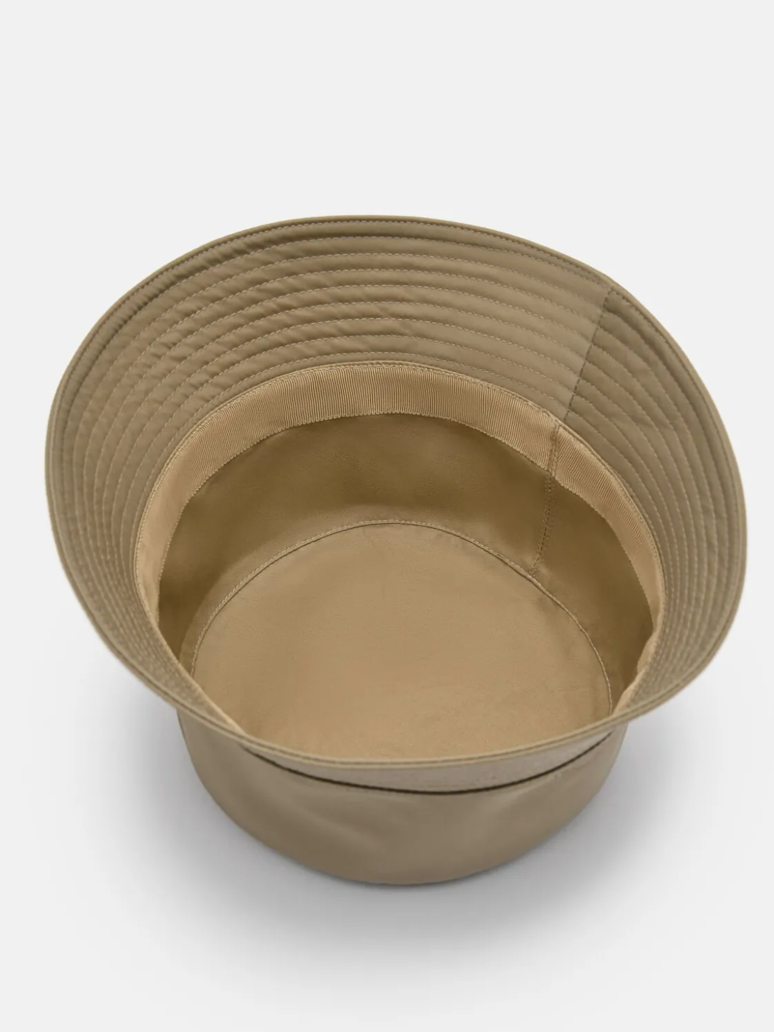 Nylon Bucket Hat - Taupe