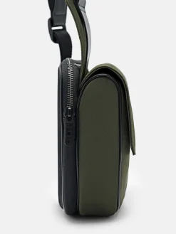 Nylon Crossbody Pouch - Military Green