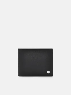 Oliver Leather Bi-Fold Wallet with Insert - Black