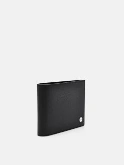 Oliver Leather Bi-Fold Wallet with Insert - Black