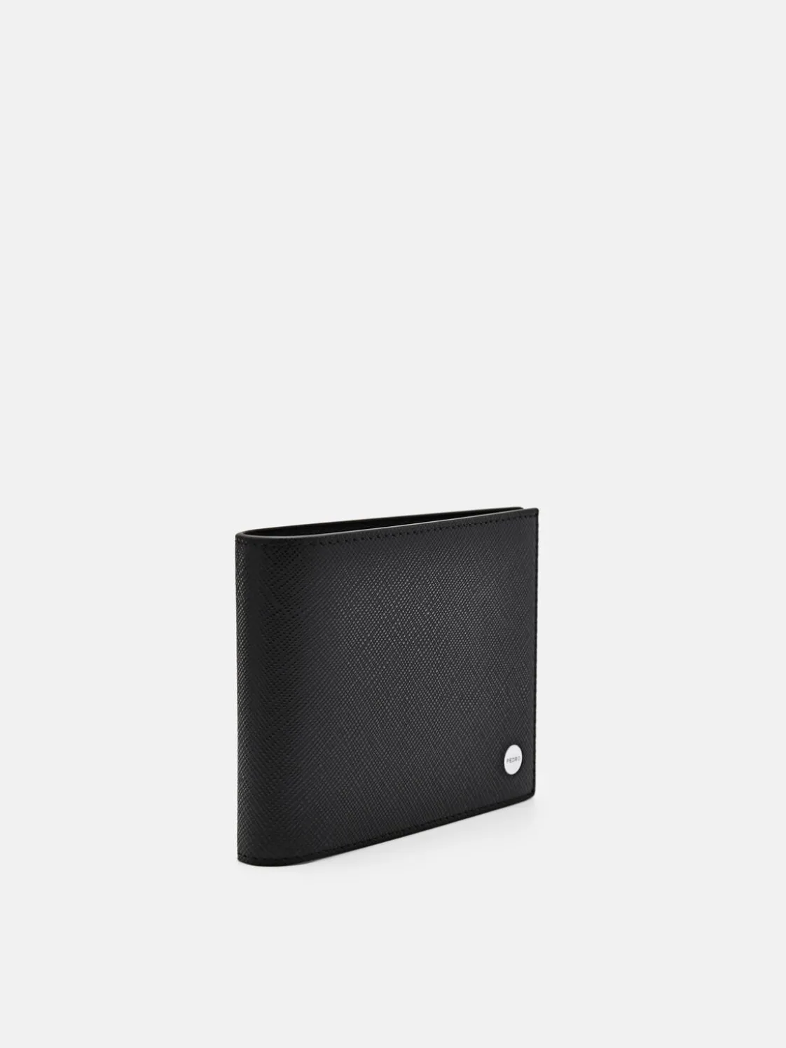 Oliver Leather Bi-Fold Wallet with Insert - Black