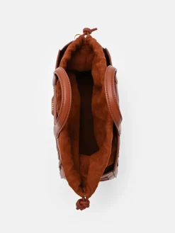 Orion Woven Tote Bag - Brick