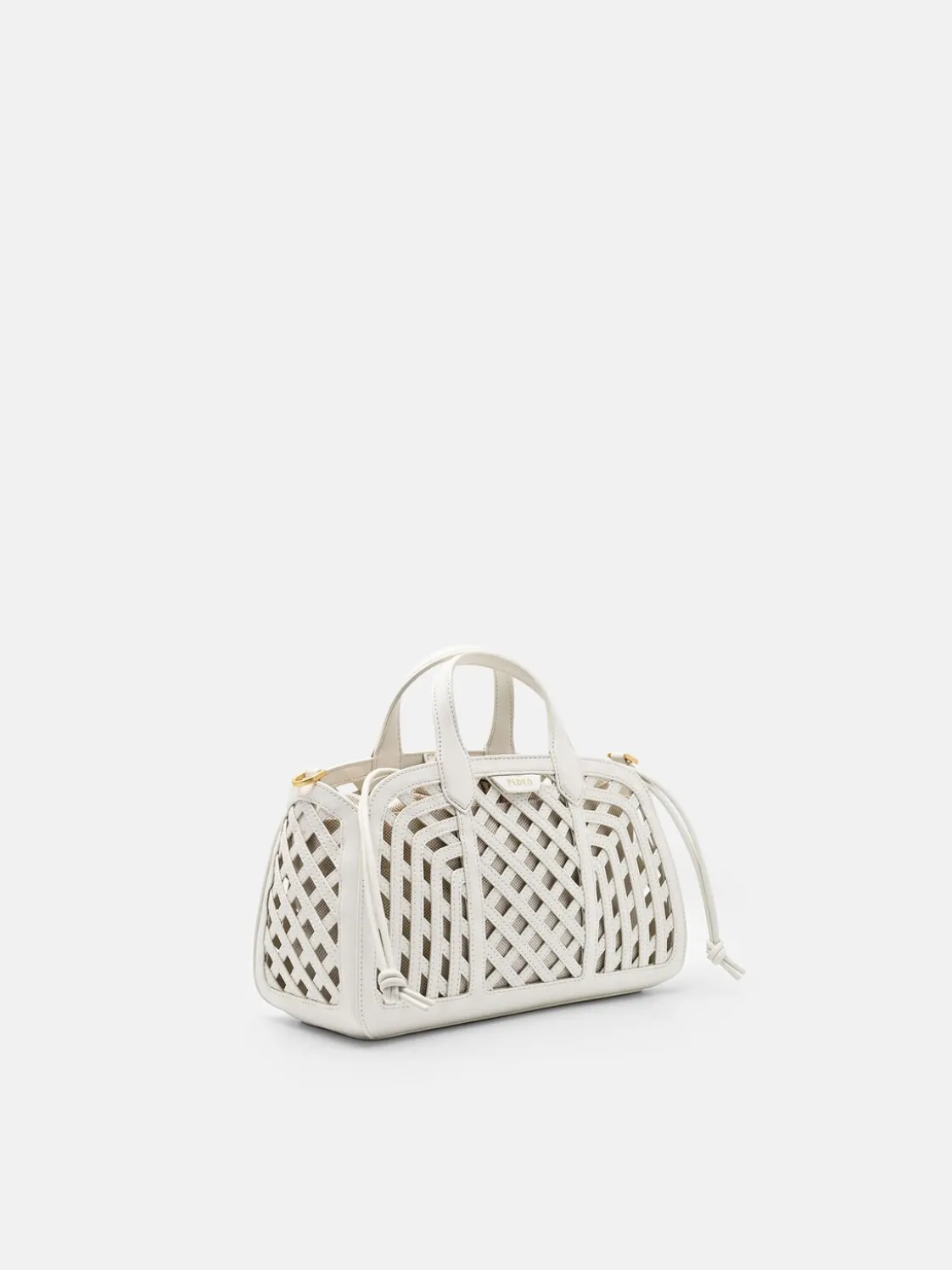 Orion Woven Tote Bag - Chalk