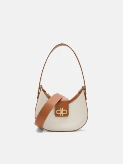 PEDRO Icon Turn-Lock Shoulder Bag - Cognac2