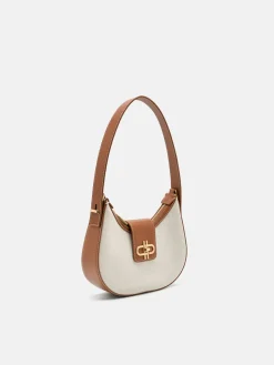 PEDRO Icon Turn-Lock Shoulder Bag - Cognac2