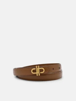 PEDRO Leather Tang Belt - Cognac