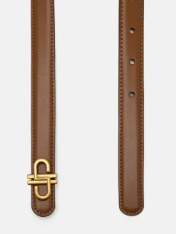 PEDRO Leather Tang Belt - Cognac