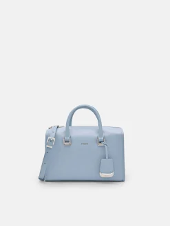 PEDRO Studio Ava Leather Bowling Bag - Slate Blue