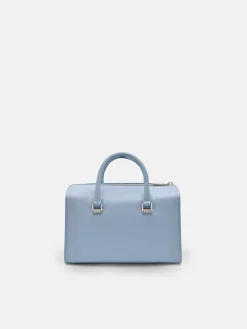 PEDRO Studio Ava Leather Bowling Bag - Slate Blue