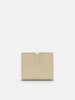 PEDRO Studio Farida Leather Bi-Fold Coin Wallet - Sand