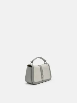 PEDRO Studio Farida Leather Handbag - Grey